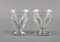 Baccarat Tallyrand Glasses in Clear Mouth-Blown Crystal Glass, France, Set of 2 2