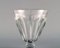 Baccarat Tallyrand Glasses in Clear Mouth-Blown Crystal Glass, France, Set of 3 5