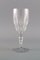 Art Deco Baccarat Red Wine Glasses in Crystal Glass, France, Set of 8 3