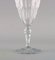 Art Deco Baccarat Rotweingläser aus Kristallglas, Frankreich, 8er Set 5