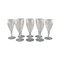 Copas de vino tinto Baccarat Art Déco de cristal, Francia. Juego de 8, Imagen 1