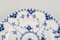 Platos de encaje acanalados azules de porcelana calada de Royal Copenhagen. Juego de 8, Imagen 4
