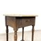 Small Antique Oak Hall Table with Stone Top 5