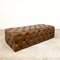 Buttoned Leather Lord Digsby Ottoman from Timothy Oulton 1