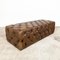 Buttoned Leather Lord Digsby Ottoman from Timothy Oulton 4