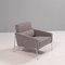 Grey and Chrome Series 3300 Armchairs by Arne Jacobsen for Fritz Hansen, Set of 2, Image 10