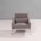 Grey and Chrome Series 3300 Armchairs by Arne Jacobsen for Fritz Hansen, Set of 2 9