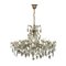 Maria Theresa Style Chandelier in Glass, Italy, 20th Century, Image 1