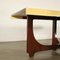Tavolo da pranzo impiallacciato in legno e pergamena di Aldo Tura, Italia, anni '60, Immagine 6