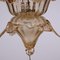 Vintage Kronleuchter aus Muranoglas 6