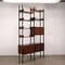 Italian Bookcase in Veneered Wood and Metal 11