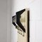 Wall Hanger in Ebonized Wood, Skai & Brass 8