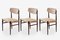 Sculptural Dining Chairs, Denmark, 1950s, Set of 4 10