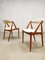 Vintage Dining Chairs by Kai Kristiansen for Schou Andersen, Set of 4, Image 1