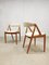 Vintage Dining Chairs by Kai Kristiansen for Schou Andersen, Set of 4 3