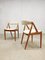 Vintage Dining Chairs by Kai Kristiansen for Schou Andersen, Set of 4, Image 3