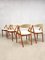 Vintage Dining Chairs by Kai Kristiansen for Schou Andersen, Set of 4 5