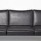 Black Three-Seat Couch from Wilkhahn 11