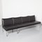 Black Three-Seat Couch from Wilkhahn 14