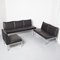 Black Three-Seat Couch from Wilkhahn 15