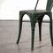 Dining Chair Model A in Green from Tolix, 1940s 3