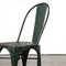 Dining Chair Model A in Green from Tolix, 1940s 4