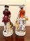 Figurines Continentales Victoriennes Antiques en Porcelaine, Set de 2 10