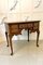 Antiker George III Lowboy aus Eiche 2