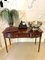Antique Edwardian Mahogany Inlaid Side Table, Image 3