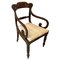 Antique William IV Mahogany Desk Chair 1