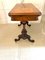 Antique Victorian Burr Walnut Card Table 8