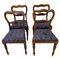 Antique Victorian Rosewood Dining Chairs, Set of 4 1
