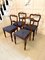 Antique Victorian Rosewood Dining Chairs, Set of 4 16