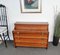 Mid-Century Modern Italian Wood and Brass Sideboard Chest of Drawers, 1960s 2