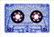 Heidler & Heeps, Tape Collection, All That Glitters Is Not Golden (Blue), 2021, C-Print & Aluminum 1