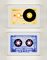 Heidler & Heeps, Tape Collection, All That Glitters Is Not Golden (Bleu), 2021, C-Print & Aluminium 4