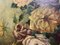 Taburete victoriano pequeño pintado con flores ebonizadas, Imagen 7
