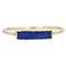 Modern Lapis Lazuli 18 Karat Yellow Gold Ring, Image 1