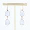 Boucles d'Oreilles New Moonstone en Or Jaune 18 Carats 3