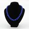 Modern Lapis Lazuli Pearl 18 Karat Yellow Gold Clasp Necklace, Image 6