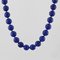 Modern Lapis Lazuli Pearl 18 Karat Yellow Gold Clasp Necklace, Image 9