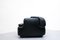 Italian Black Leather Confidential Sofa Set by Alberto Rosselli for Saporiti 7