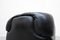 Italian Black Leather Confidential Sofa Set by Alberto Rosselli for Saporiti 9