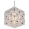 Bohemian Glass Cube Ceiling Light by Stone Shenows, 1960s 1
