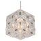 Bohemian Glass Cube Ceiling Light by Stone Shenows, 1960s, Image 1