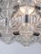 Lámpara de techo cúbica bohemia de vidrio de Stone Shenows, años 60, Imagen 4