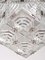 Lámpara de techo cúbica bohemia de vidrio de Stone Shenows, años 60, Imagen 5