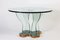 Italian Round Glass Center or Coffee Table by Gio Ponti for Fontana Arte, 1940s 9