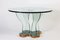 Italian Round Glass Center or Coffee Table by Gio Ponti for Fontana Arte, 1940s, Image 9