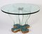 Italian Round Glass Center or Coffee Table by Gio Ponti for Fontana Arte, 1940s, Image 2